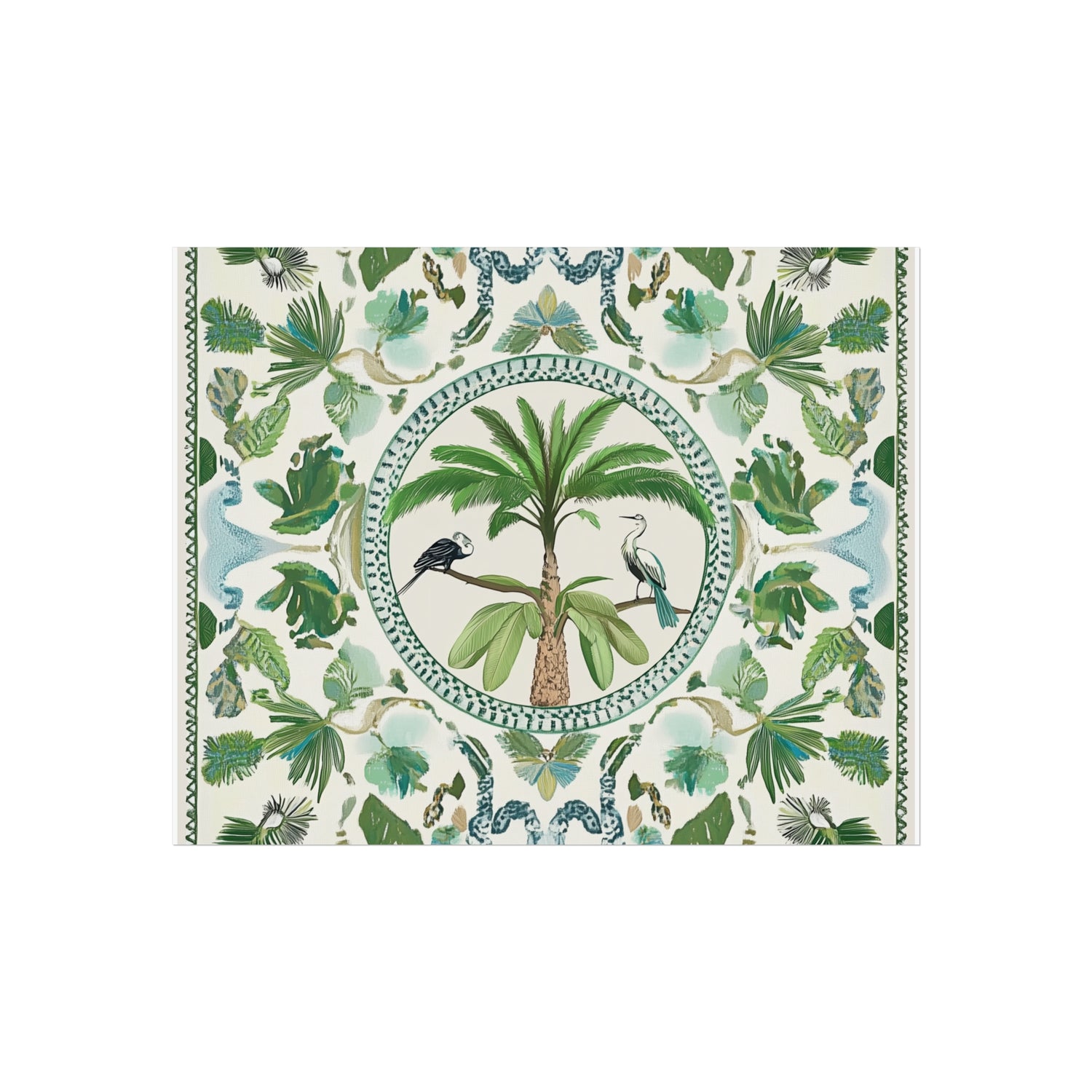 Palm Court Aviary Fine Art Poster