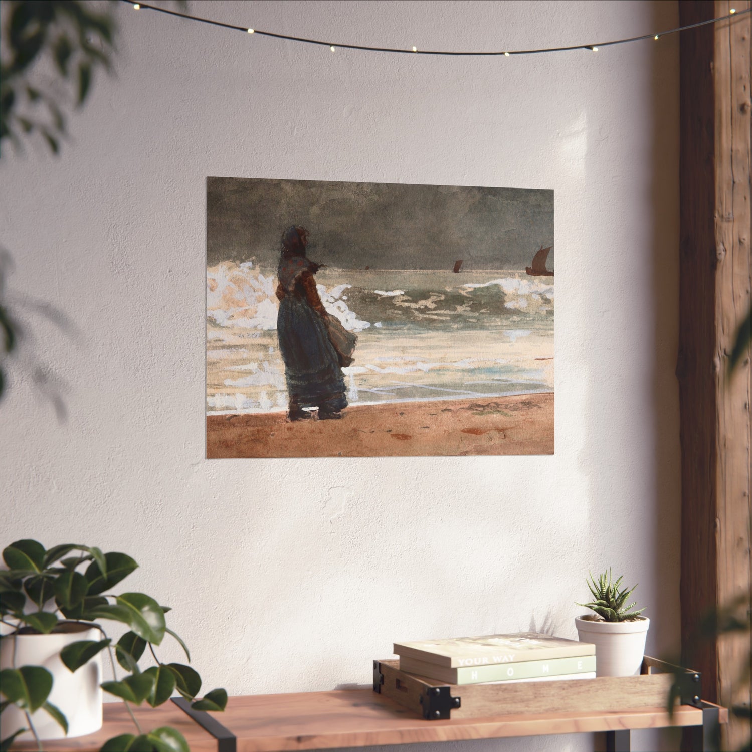 The Watcher, Tynemouth - Winslow Homer Fine Art Poster