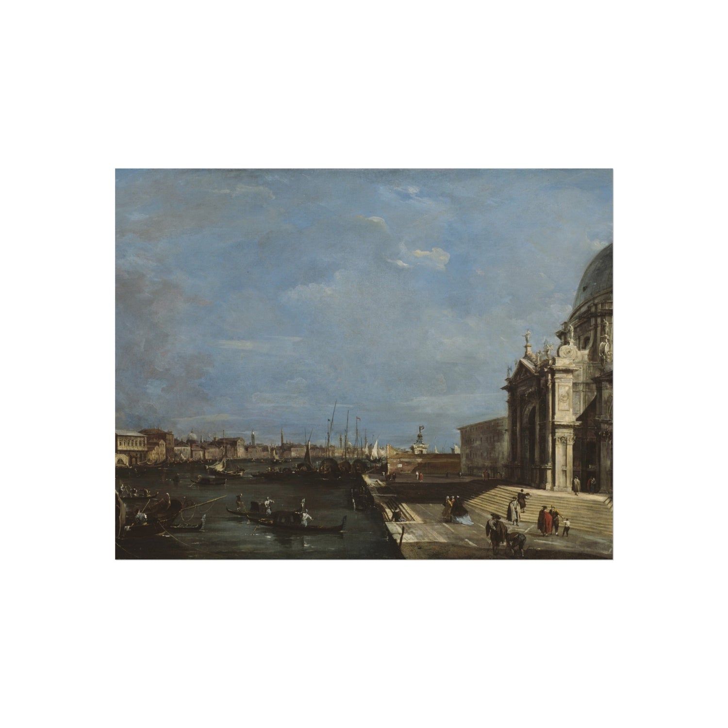 The Grand Canal, Venice - Francesco Guardi Fine Art Poster