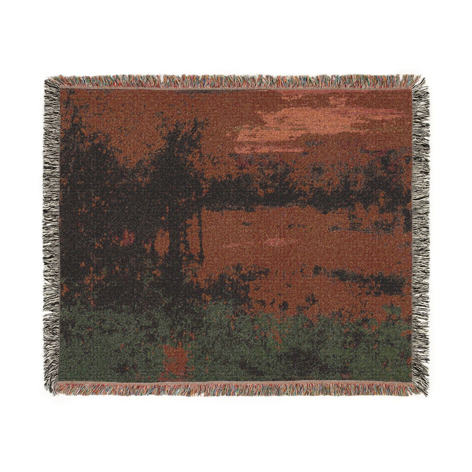 Landscape, Sunset - George Inness Tapestry Blanket