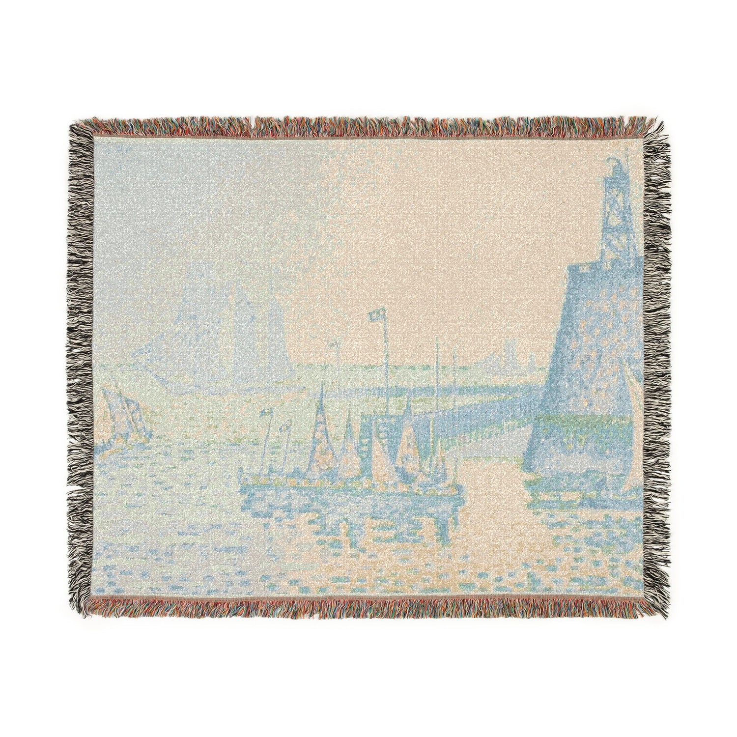 Evening - Paul Signac Tapestry Blanket