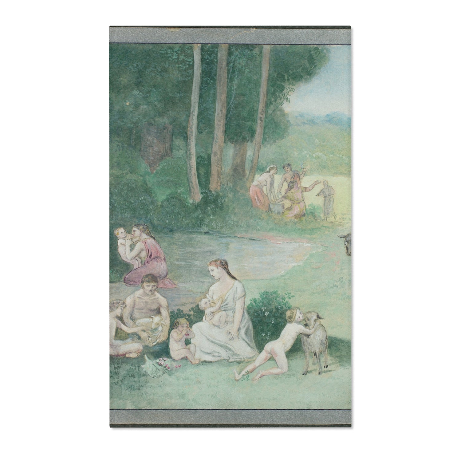 Summer - Pierre Puvis de Chavannes Area Rug