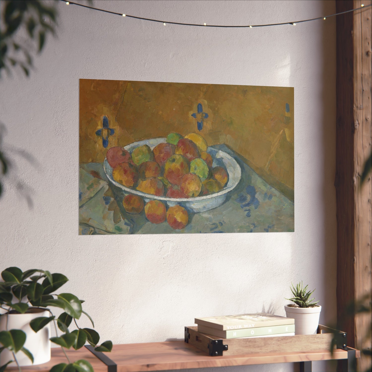 The Plate of Apples - Paul Cezanne Fine Art Poster