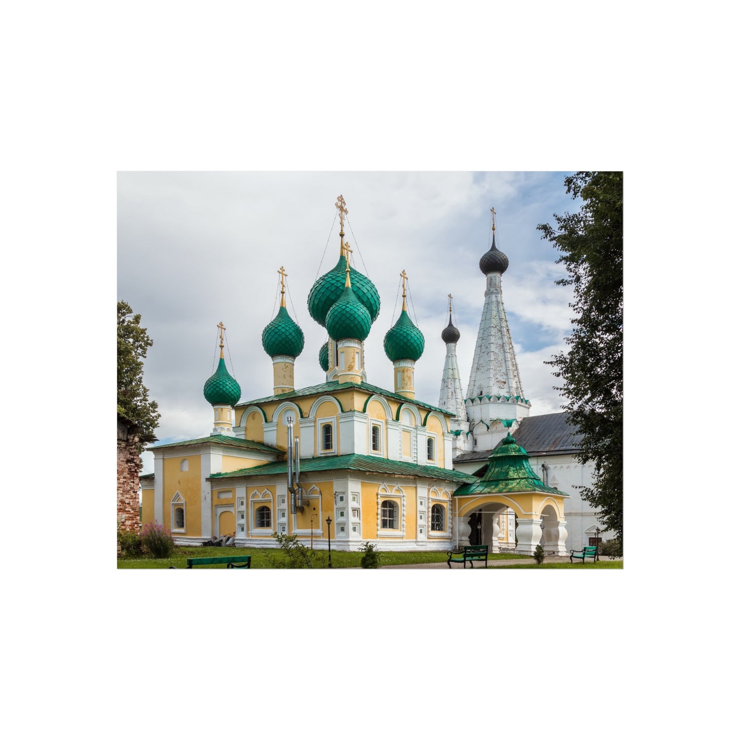 Church of the Beheading of Saint John the Baptist Fine Art Poster 1