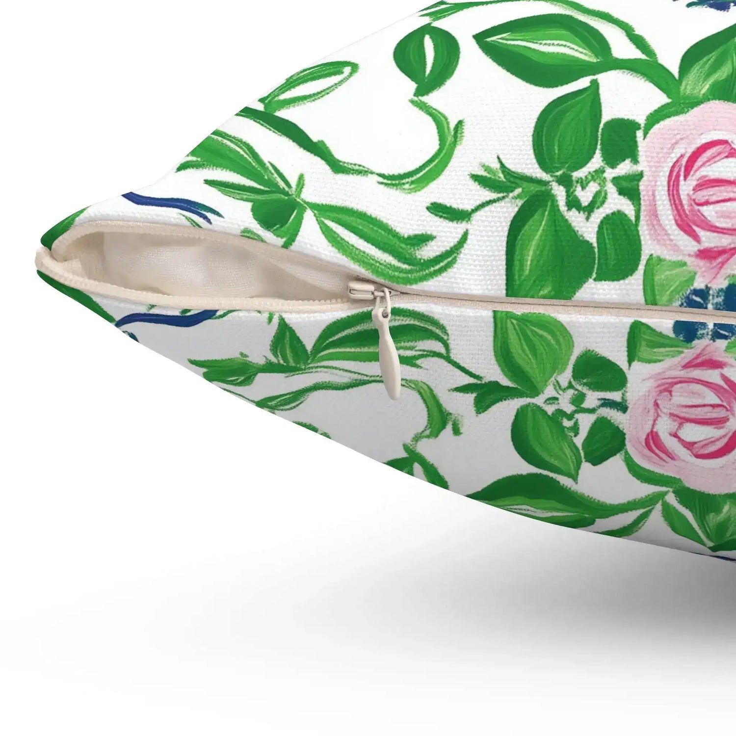 Floral Muse Cameo Throw Pillow