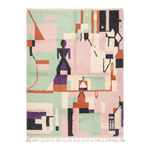 Abstract Architecture Moroccan Shag Rug