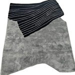 Abstract Rhythmic Line Hand Tufted Rug
