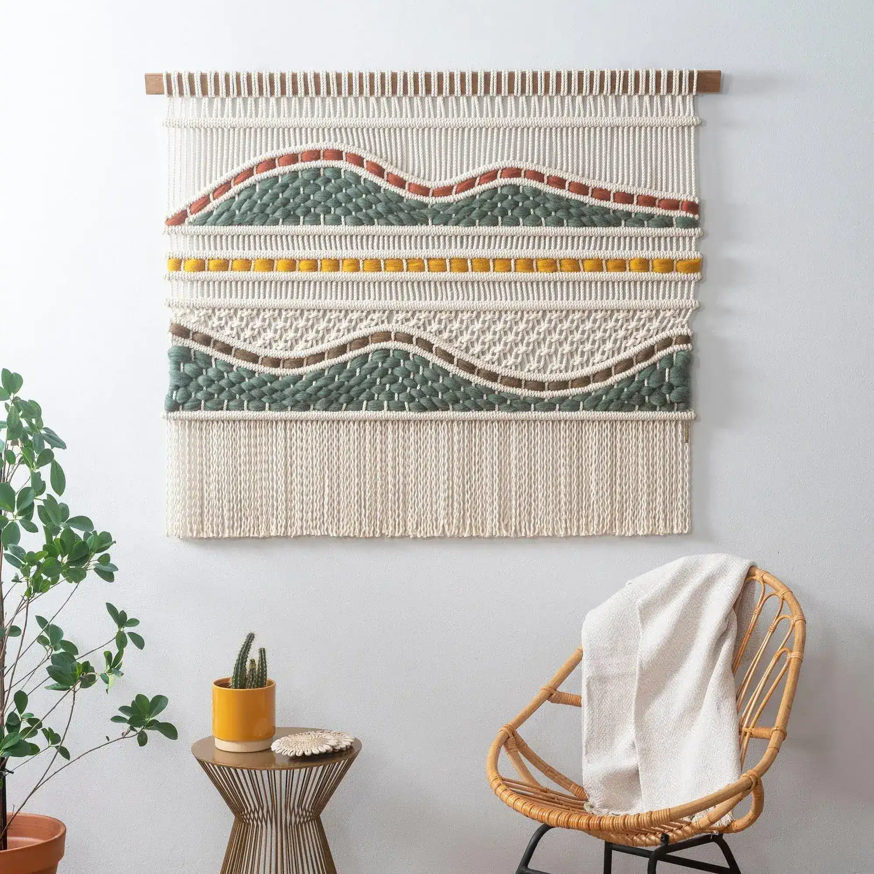Adriana Macrame wall hanging - Woven Tapestry