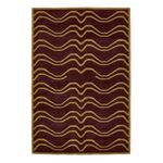 Amber Current Hand Knotted Rug