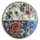 Ivory and Indigo Dreamscape Hand Tufted Round Rug