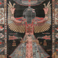 Ancient Egyptian Hieroglyph Hand Knotted Area Rug