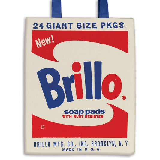 Andy Warhol Brillo Canvas Tote Bag 
