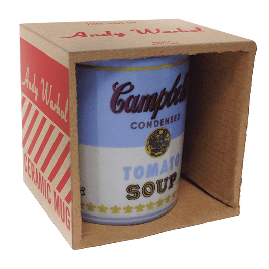 Andy Warhol Campbell's Soup Boxed Mug Blue Andy Warhol Campbell's Soup Boxed Mug Blue 