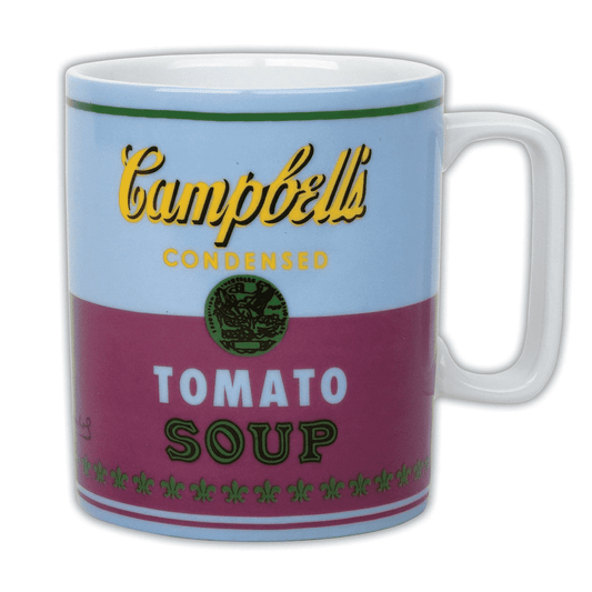 Andy Warhol Green Camouflage Mug Andy Warhol Campbell's Soup Boxed Mug Red & Violet 