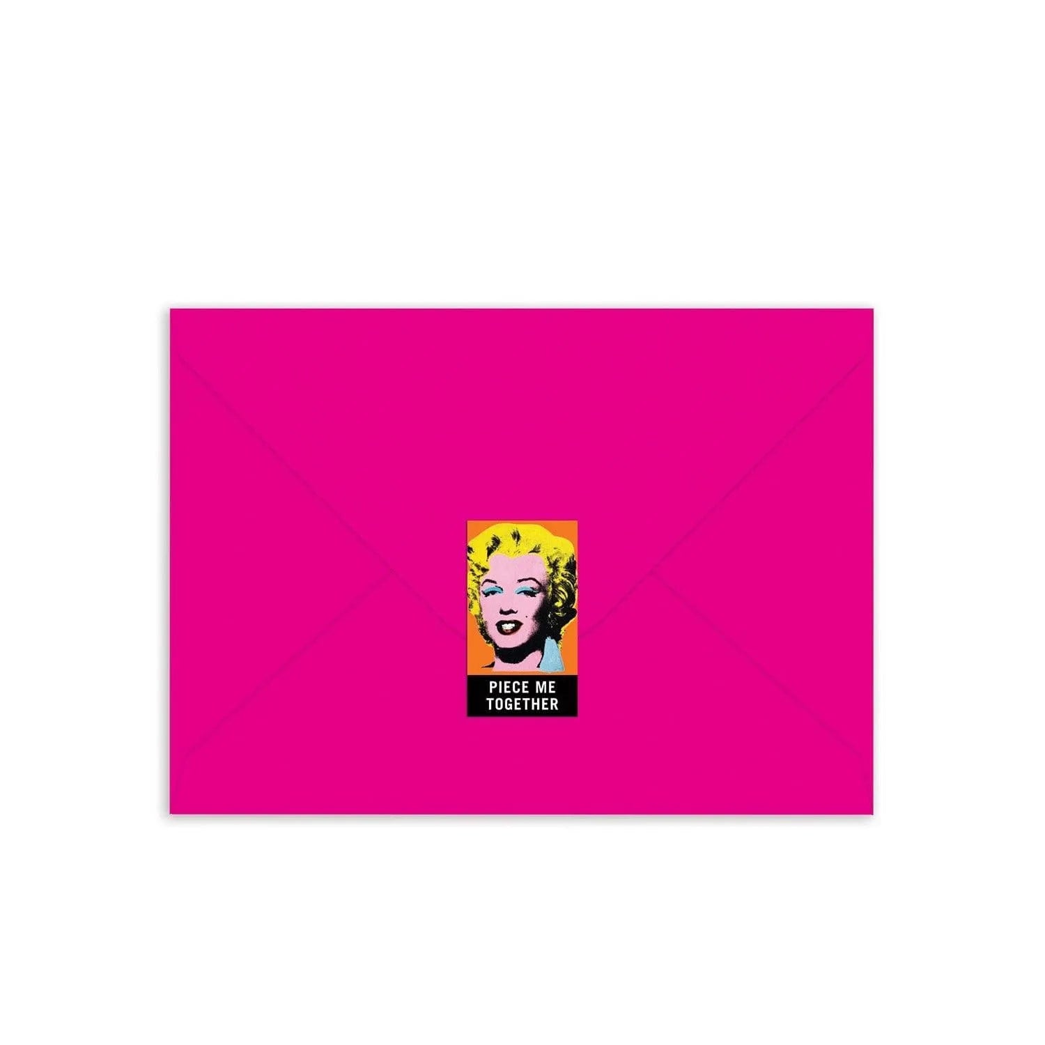 Andy Warhol Marilyn Greeting Card Puzzle 