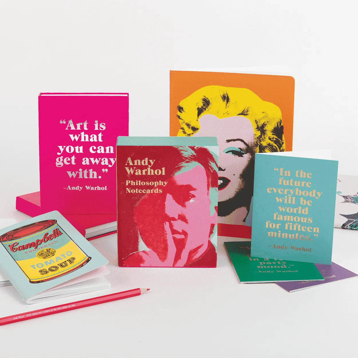 Andy Warhol Philosophy Greeting Assortment Notecard Set