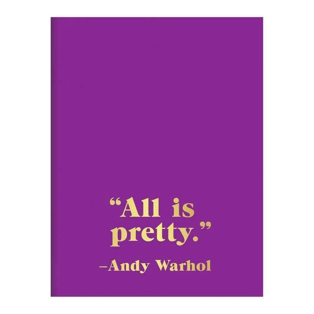 Andy Warhol Philosophy Greeting Assortment Notecard Set Andy Warhol Philosophy Greeting Assortment Notecard Set 