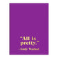 Andy Warhol Philosophy Greeting Assortment Notecard Set