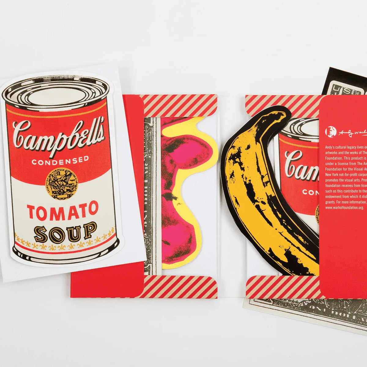 Andy Warhol Shaped Portfolio Notecards