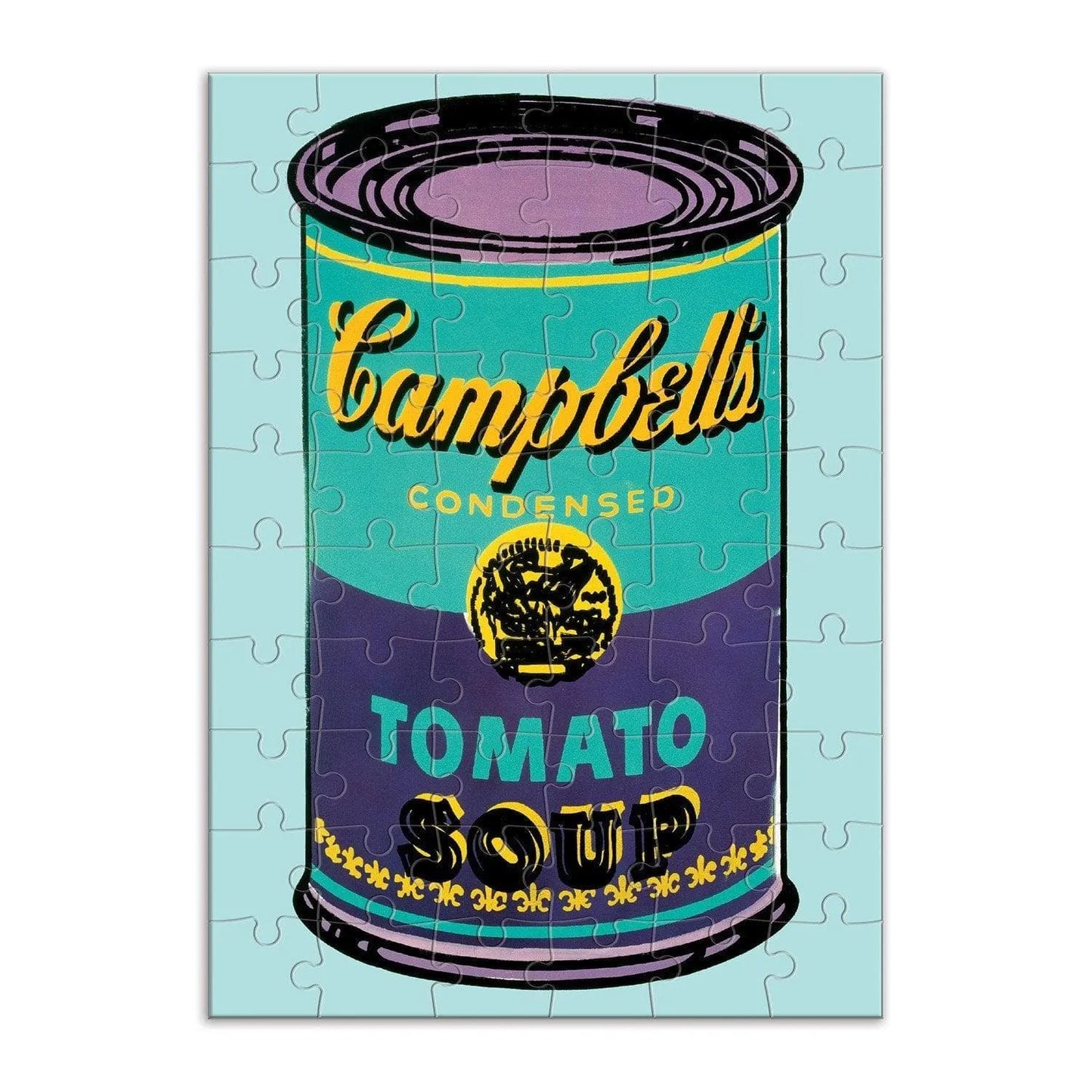 Andy Warhol Soup Can Greeting Card Puzzle