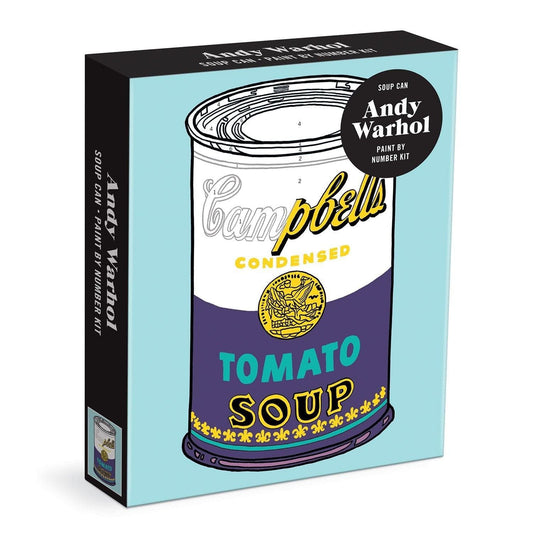 Andy Warhol Soup Can Paint By Number Kit Andy Warhol Soup Can Paint By Number Kit 