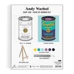 Andy Warhol Soup Can Paint By Number Kit