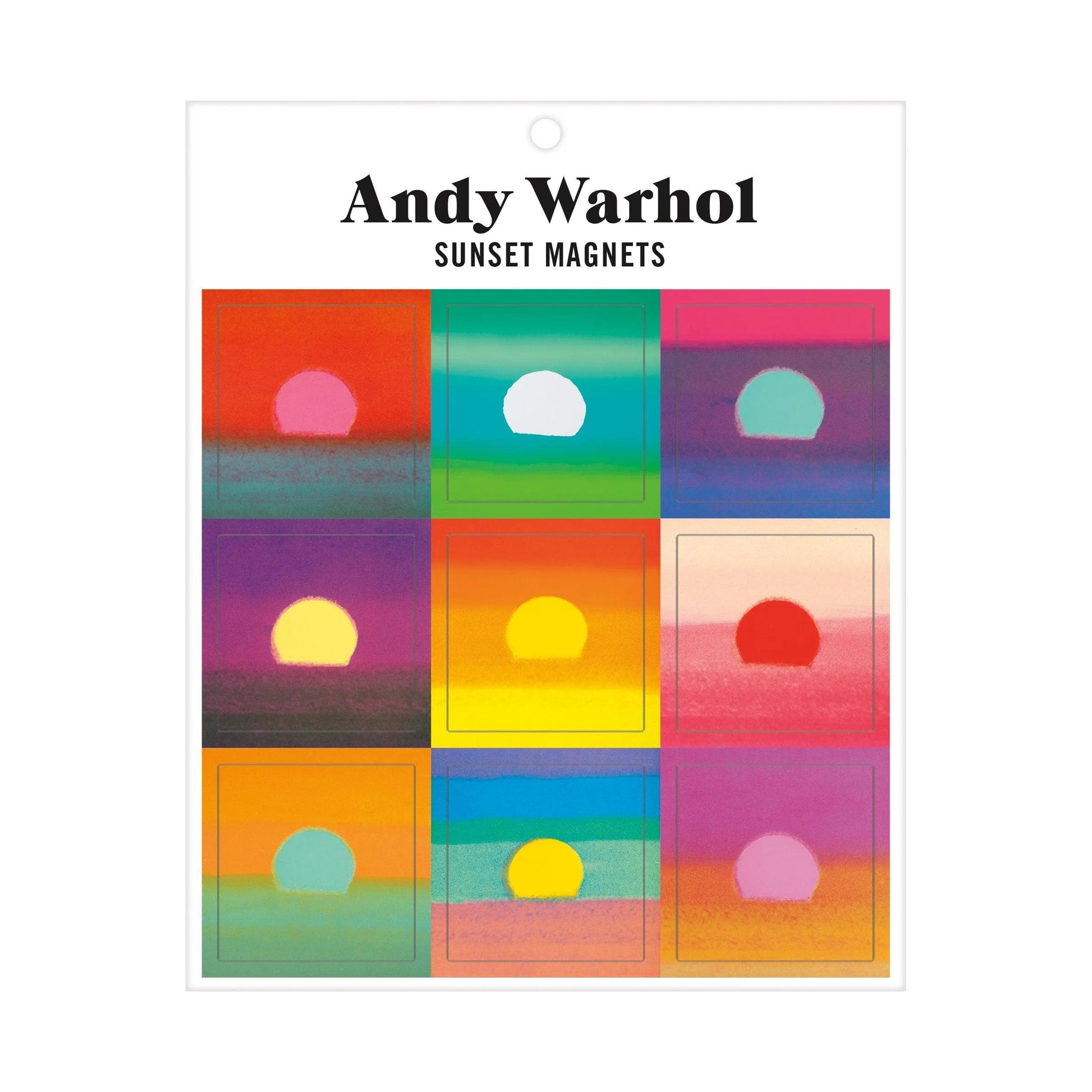 Andy Warhol Sunset Magnet Set