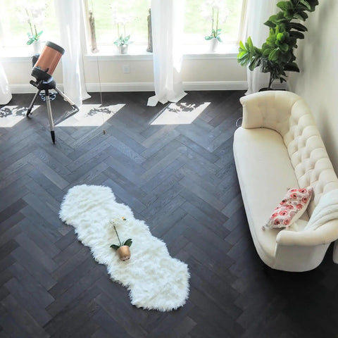 white Animal Shape Artificial Wool Faux Fur Rug Runner