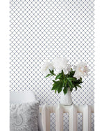 Art Deco Geometric Scallop Removable Wallpaper