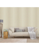 Art deco Golden Retro Braids Removable Wallpaper