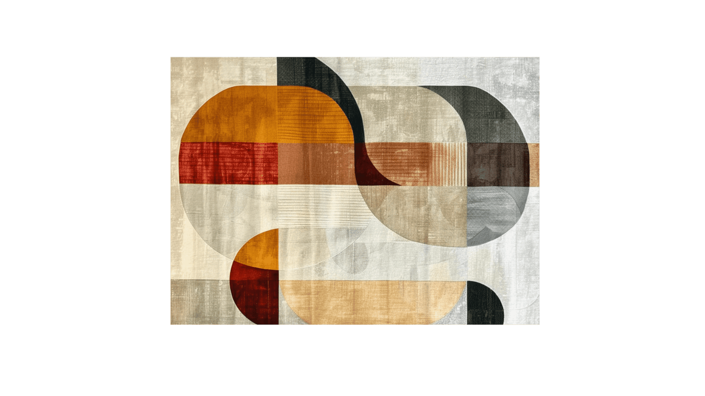 Art Deco Fusion Hand Tufted Rug