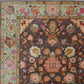 Artisan Floral Weave Hand Knotted Area Rug