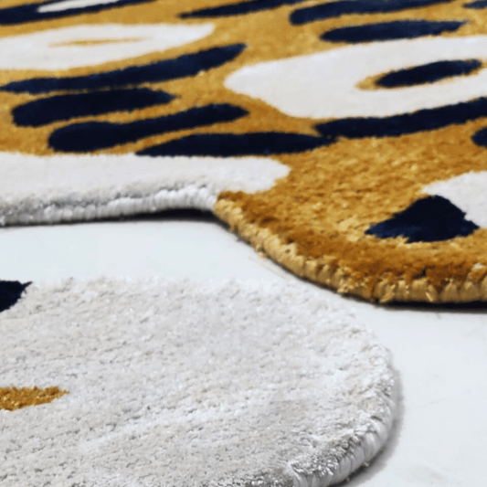 Authentic Tibetan Tiger Hand Tufted Wool Rug - MAIA HOMES
