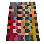 Bauhaus Patchwork Hand Tufted Wool Rug
