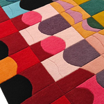 Bauhaus Patchwork Hand Tufted Wool Rug