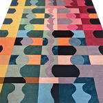 Bauhaus Patchwork Hand Tufted Wool Rug