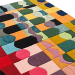 Bauhaus Patchwork Hand Tufted Wool Rug
