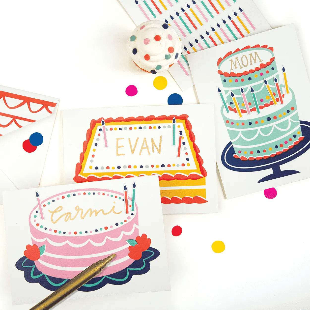 Birthday Write-on Cards