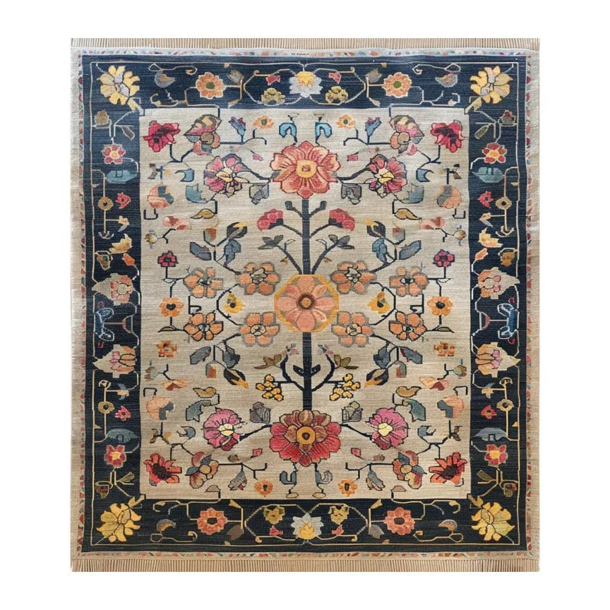 Blooming Arbor Hand Knotted Area Rug