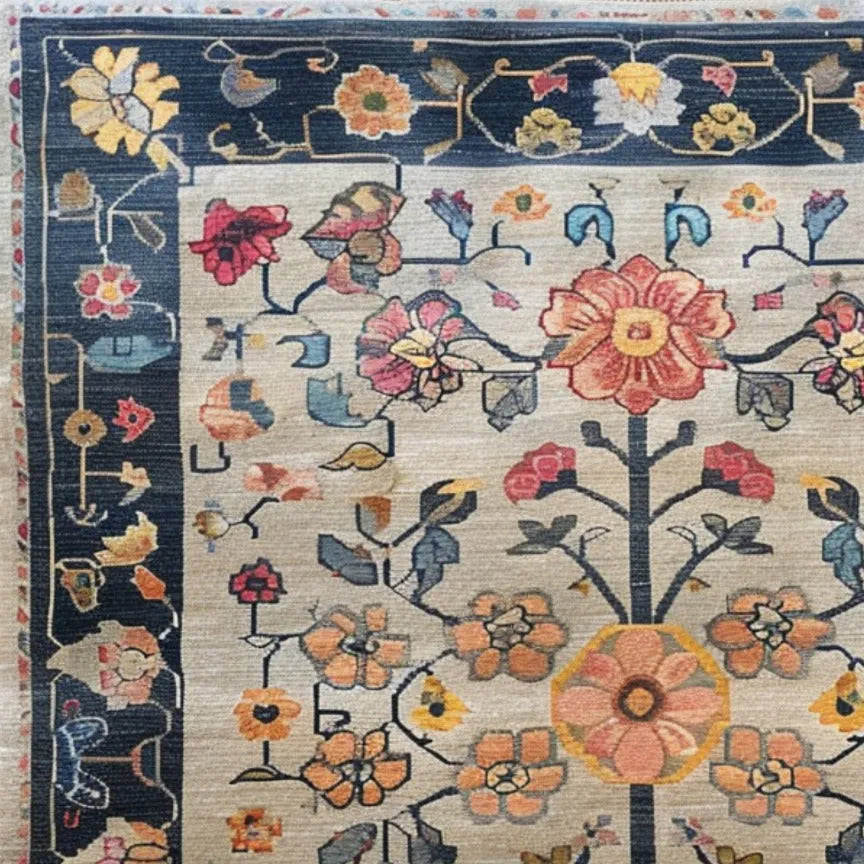 Blooming Arbor Hand Knotted Area Rug