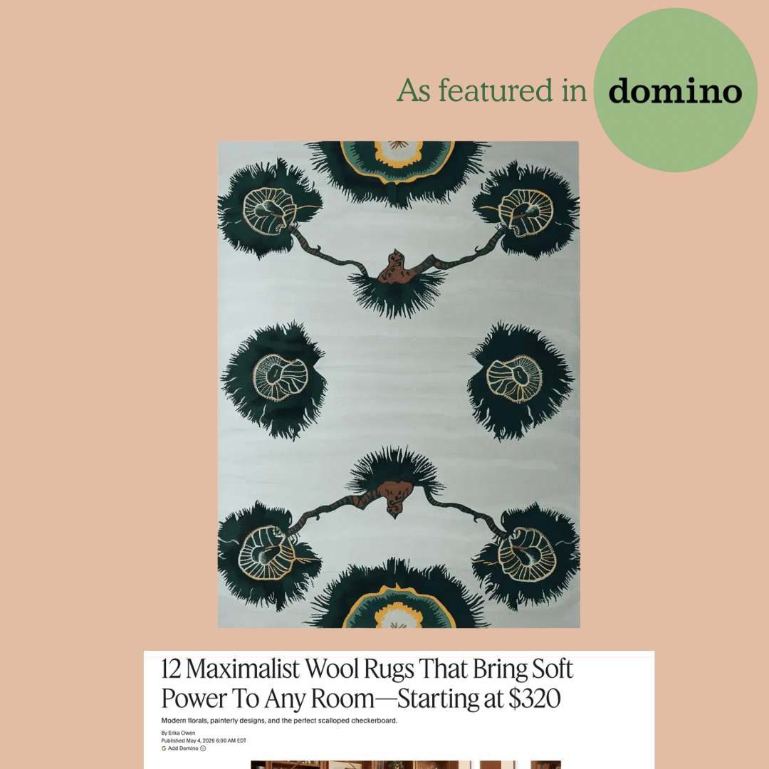 Blooming Serenity Spell Hand-Tufted Rug