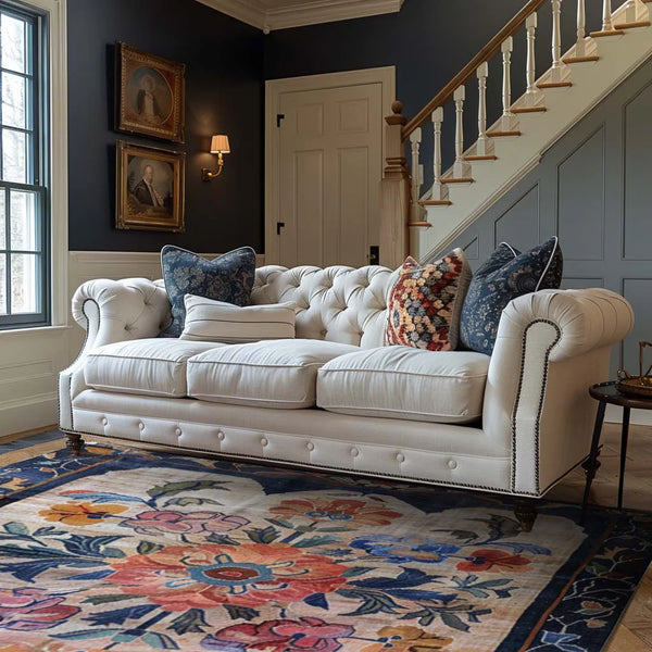 Blossom Artistry Hand Knotted Rug