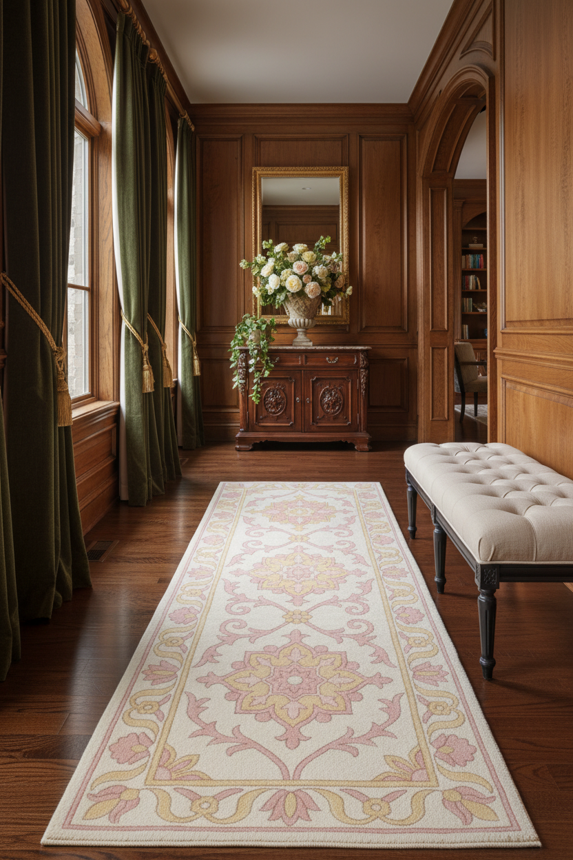 Blossom Royale Hand Tufted Runner Rug