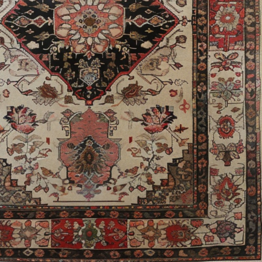 Blossom Enchantment Hand Knotted Area Rug