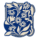 Blue Meadow Sprawl Hand Tufted Rug - MAIA HOMES