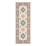 Blush & Charcoal Heritage Hand Tufted Runner Rug
