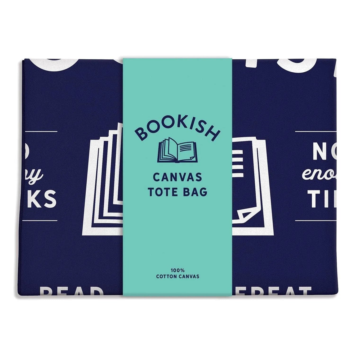 Bookish Canvas Tote Bag