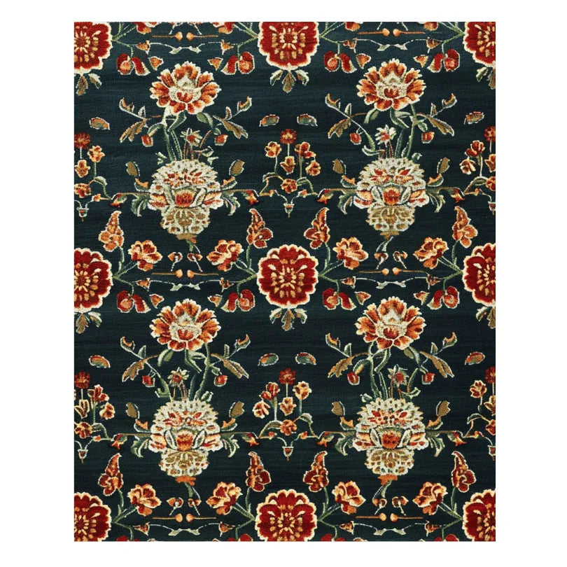 Botanical Beauty Hand Tufted Wool Rug