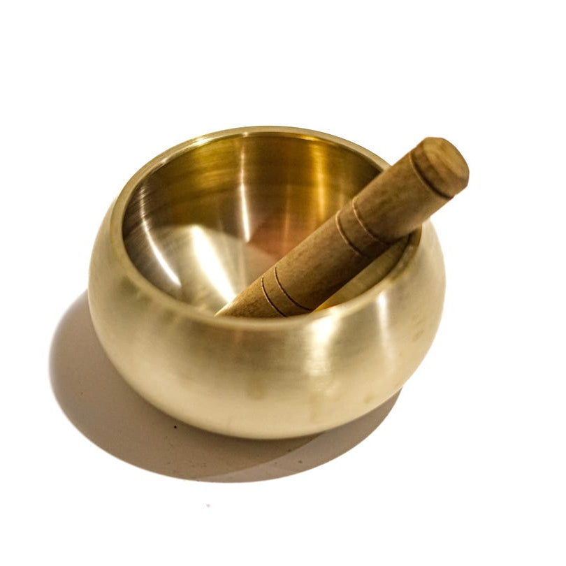 Brass Tibetan Singing Bowl