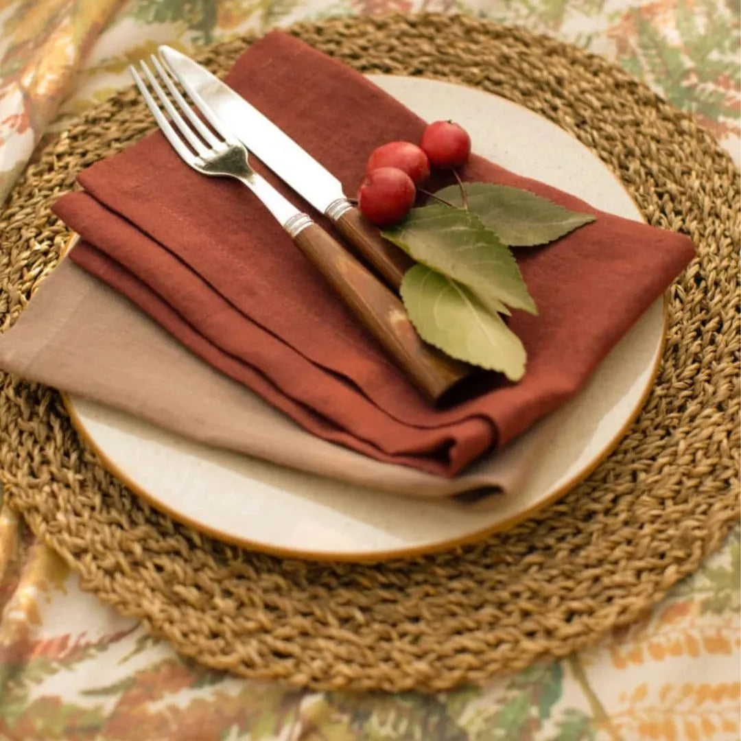 Burnt Orange Placemats